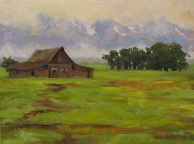 Enduring Barn 12" x 16" $300